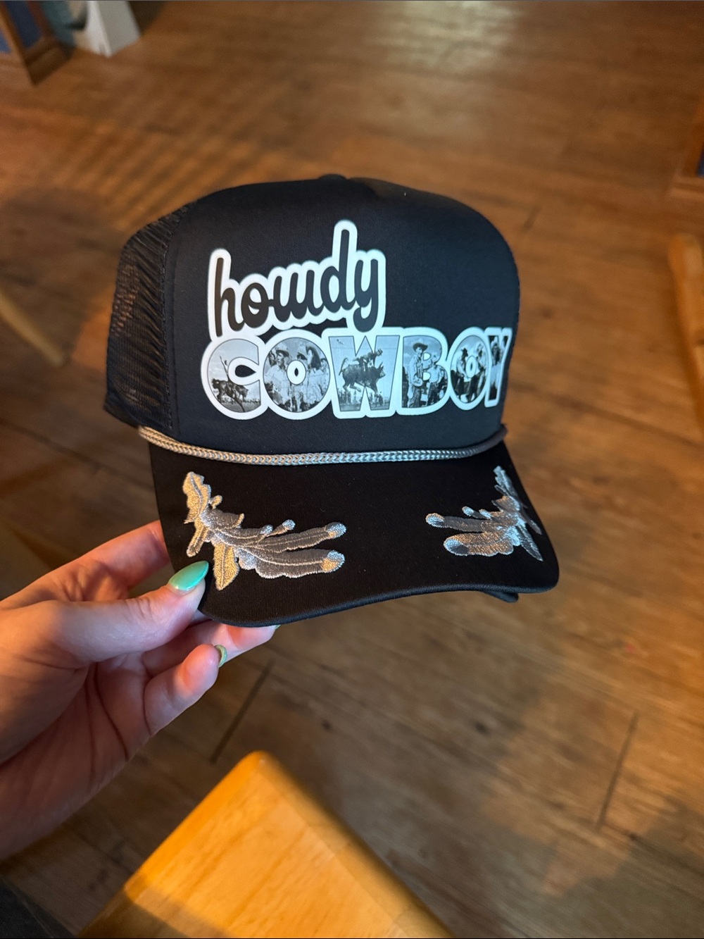 Howdy Cowboy Trucker Hat
